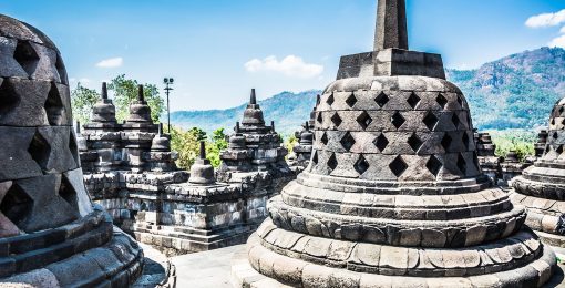 cloches temple borobudur grand format