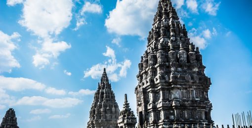 temple de Prambanan en indonesie java