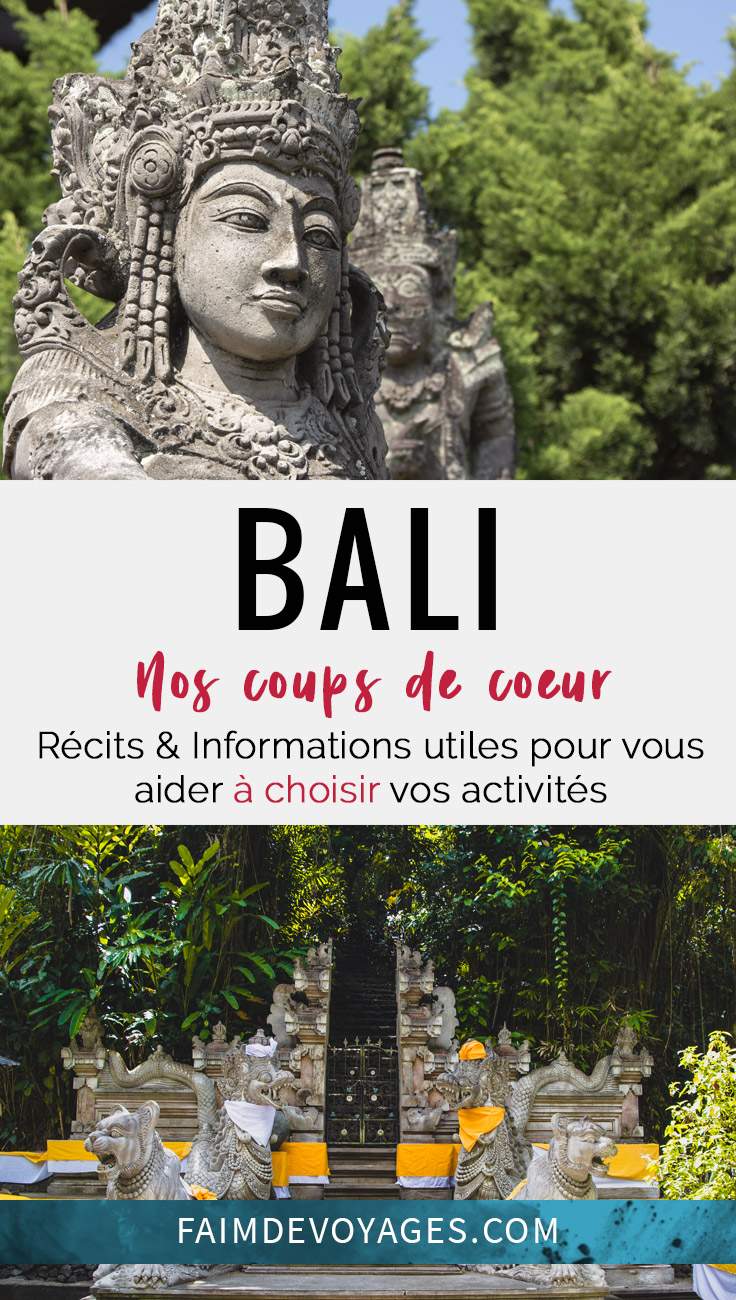 Statues Et Tempmes De Bali, Nos Coups De Coeur