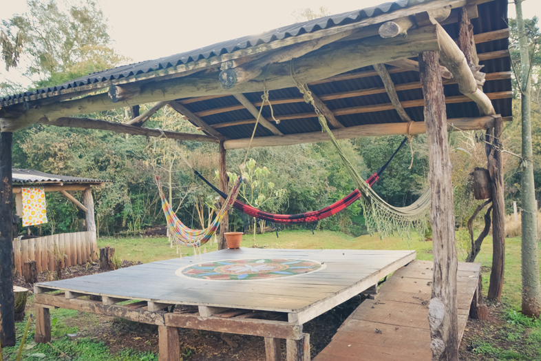 Réserve Yvytu workaway argentine region misiones chill spot hamacs mandala