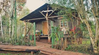 Réserve Yvytu workaway argentine region misiones exterieur cabane principale postshow