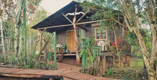 Réserve Yvytu workaway argentine region misiones exterieur cabane principale postshow
