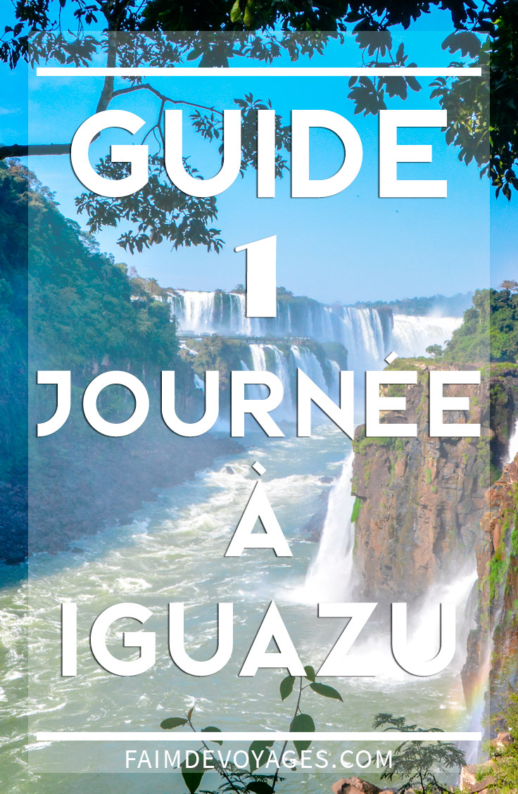 Chutes d'Iguazu côté Argentin avec "guide une journée à Iguazu"