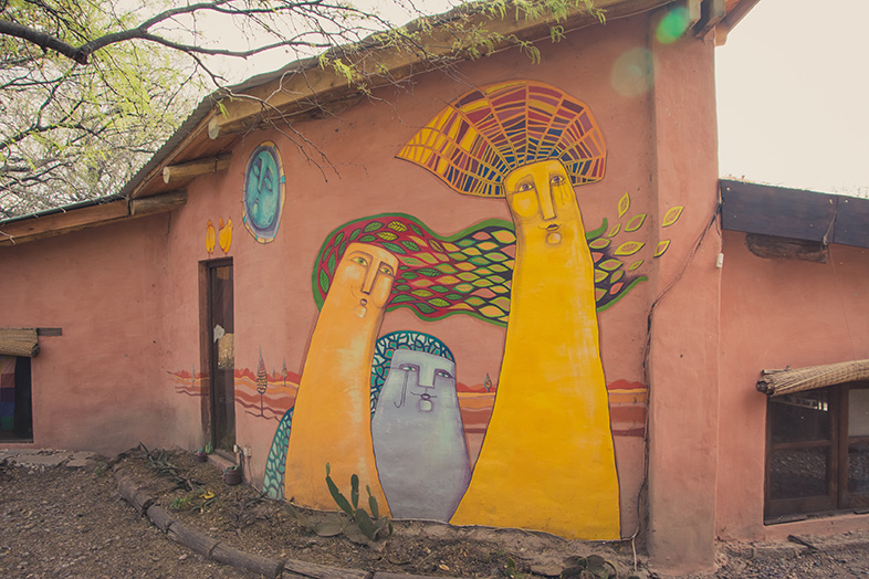 Volontariat workaway argentine cordoba san marcos sierra les dessins de la maison