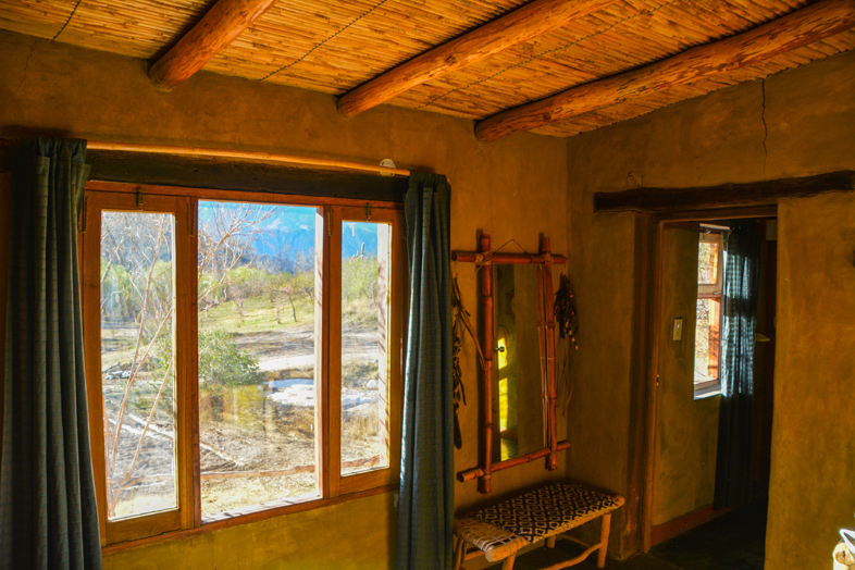 Quebrada de Humahuaca volontariat wwoofing chambre vue