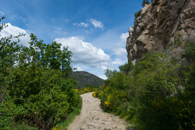san martin de los andes debut chemin randonnee trekking islita