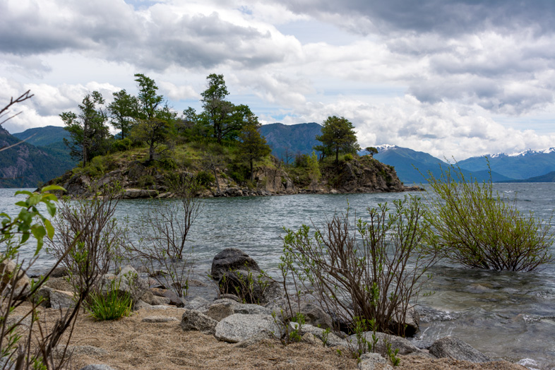 san martin de los andes lac islita ile camping