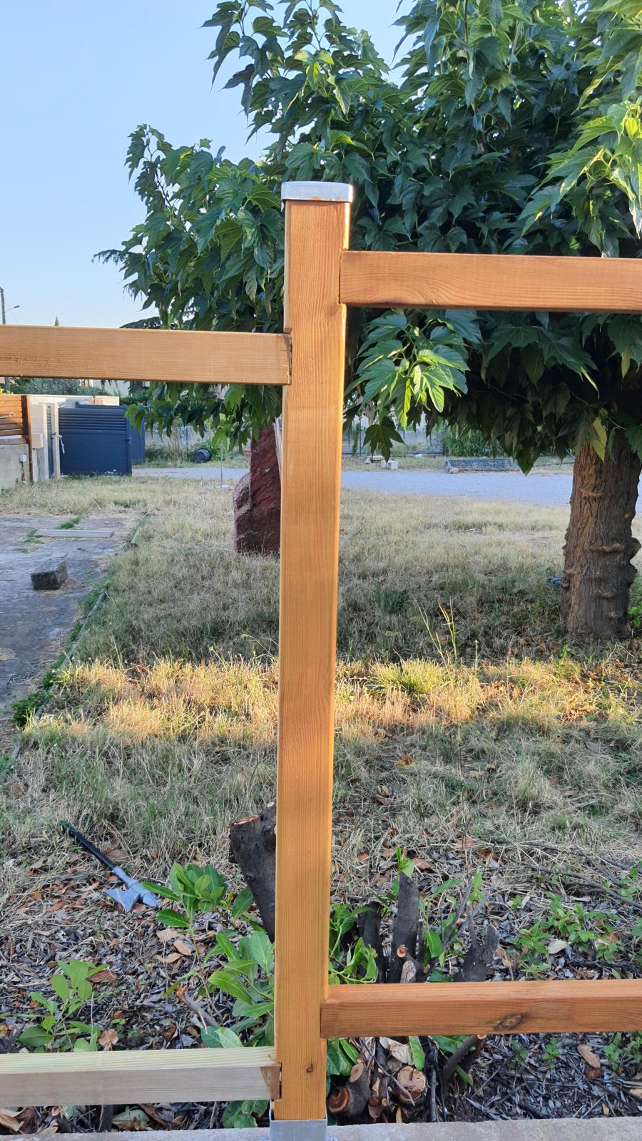 Poteau Et Lambourdes Pour Palissade