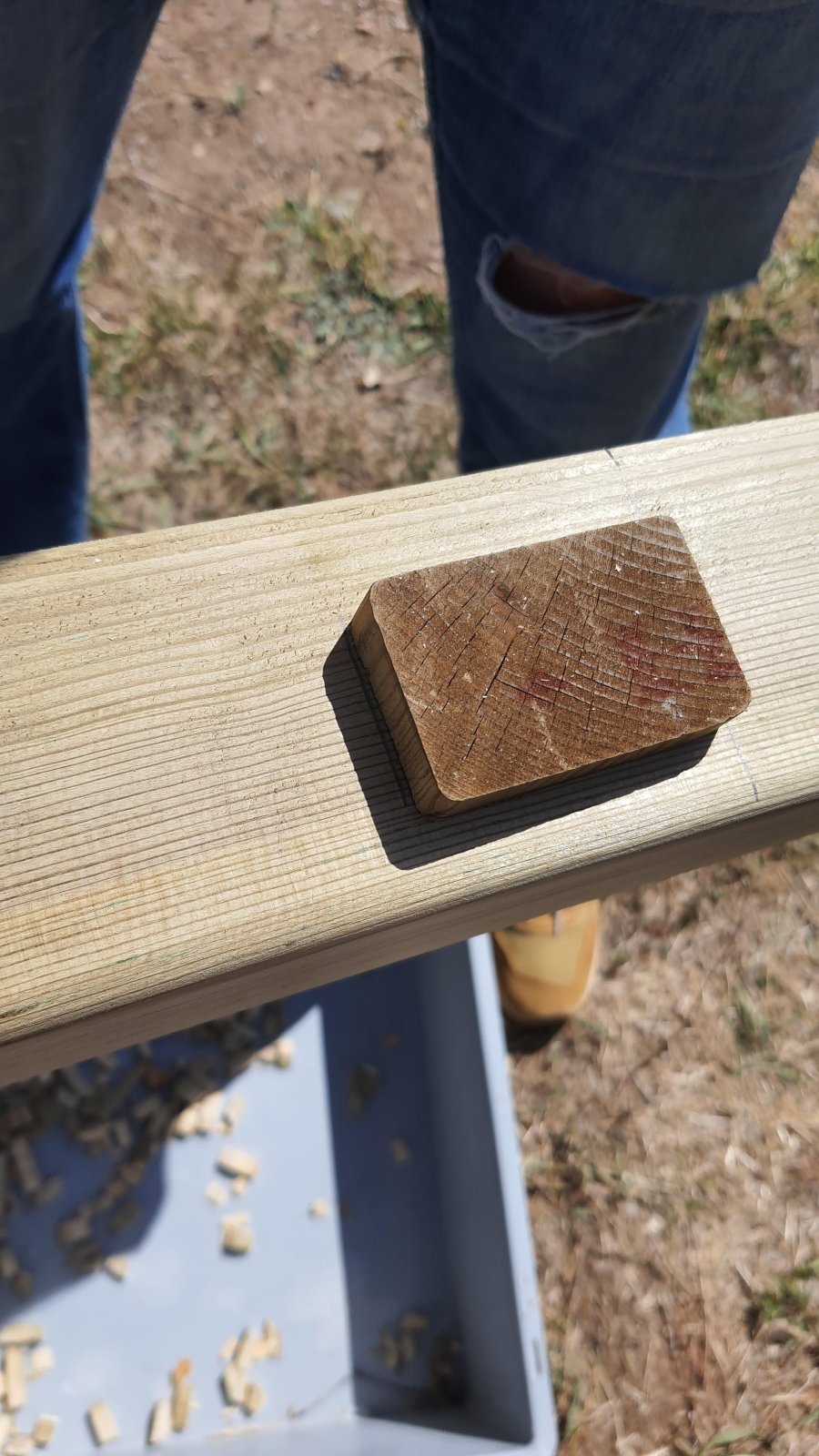 Utilisation De La Cale Pour Les Entaille