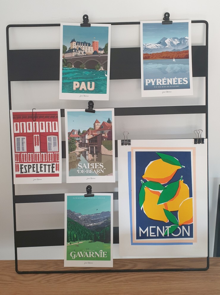 Grille Pour Tenir Les Cartes Postales