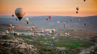 Survol Montgolfiere Tourisme Turquie