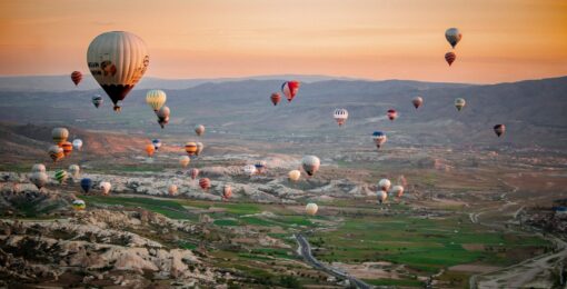 Survol Montgolfiere Tourisme Turquie