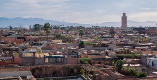 Panorama De La Ville De Marrekech