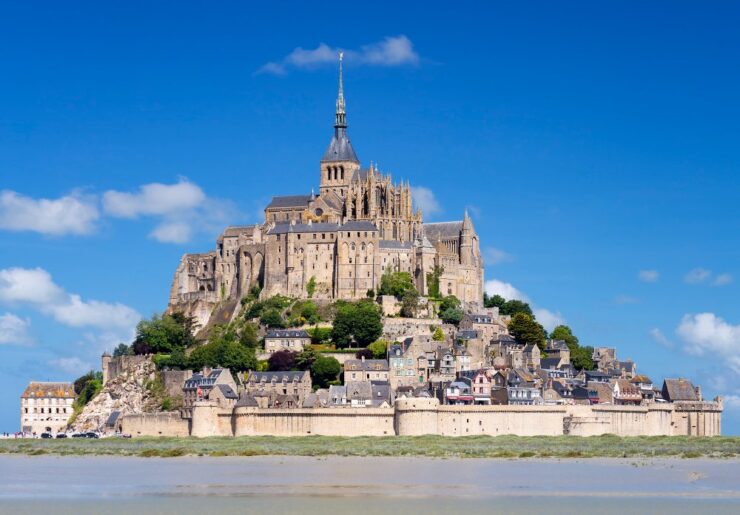 Mont Saint Michel En Ete