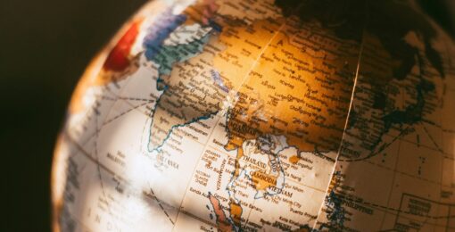 Globe Avec Le Monde Joli