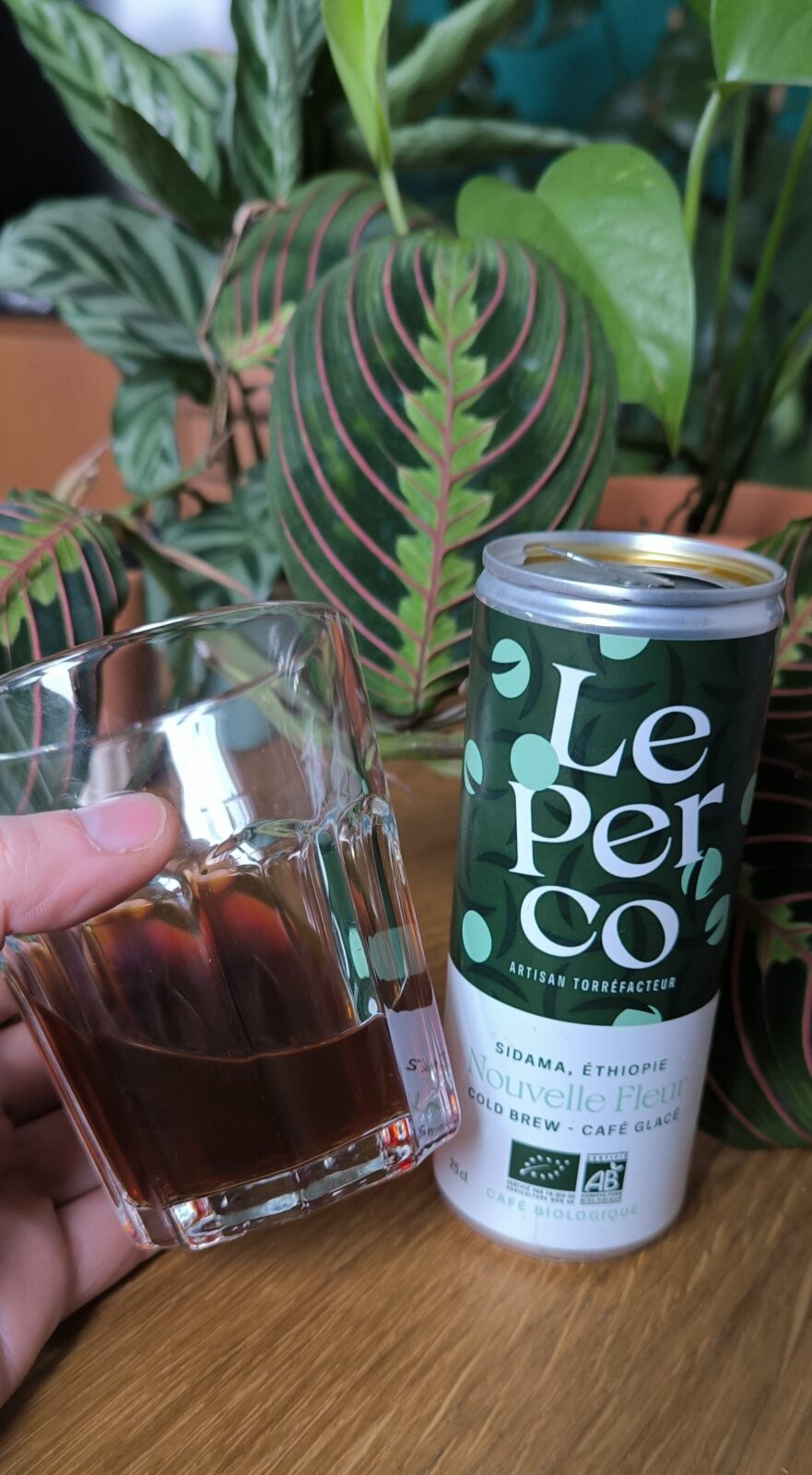 Cafe Froid Dans Un Verre