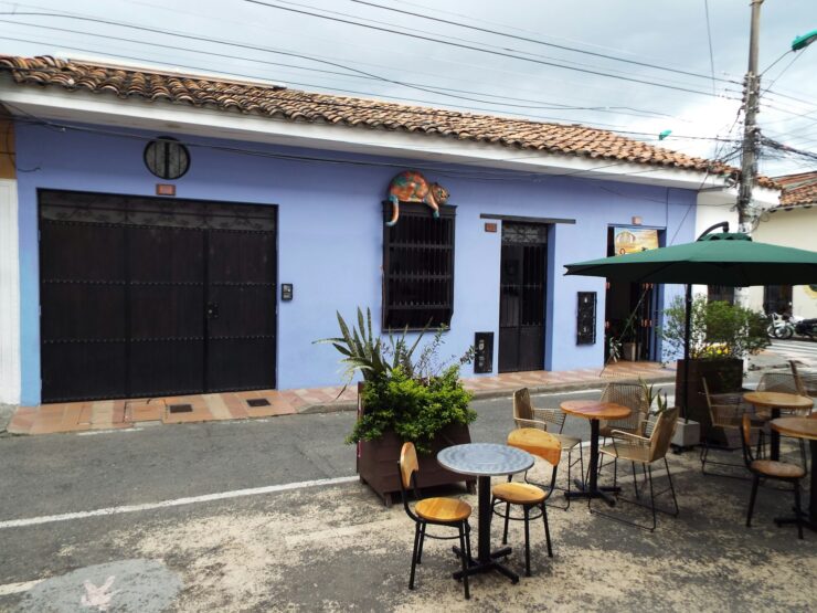 Cafe Sur Rue En Colombie
