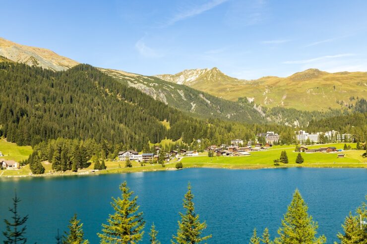 Lake Davos Panorama