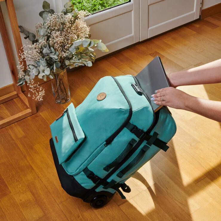 Valise Souple Cabine Verte Cabaia