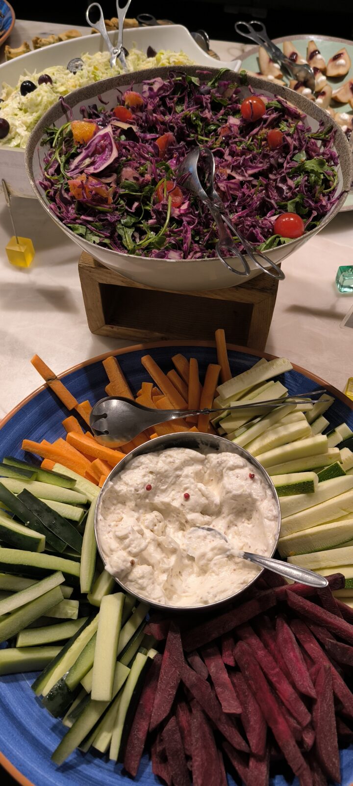 Buffet De Crudite Au Vegetarien