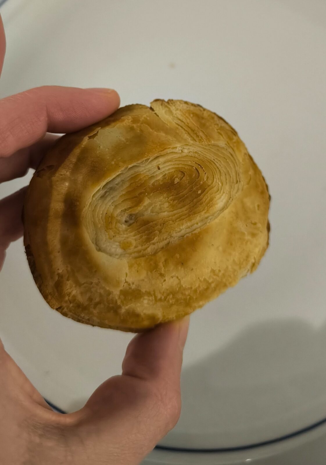 Feuillete Du Pastel De Nata Portugais