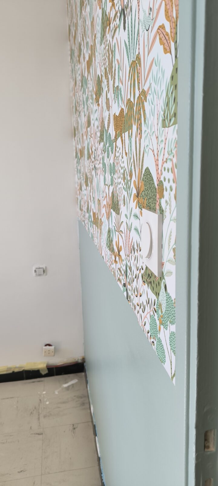 Papierpeint Motif Savane