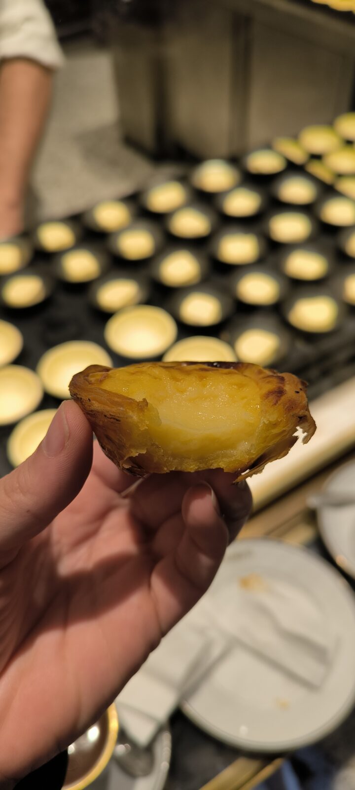 Texture Flan Pastel De Nata