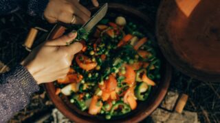 Plat Avec Petits Pois