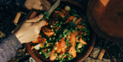 Plat Avec Petits Pois