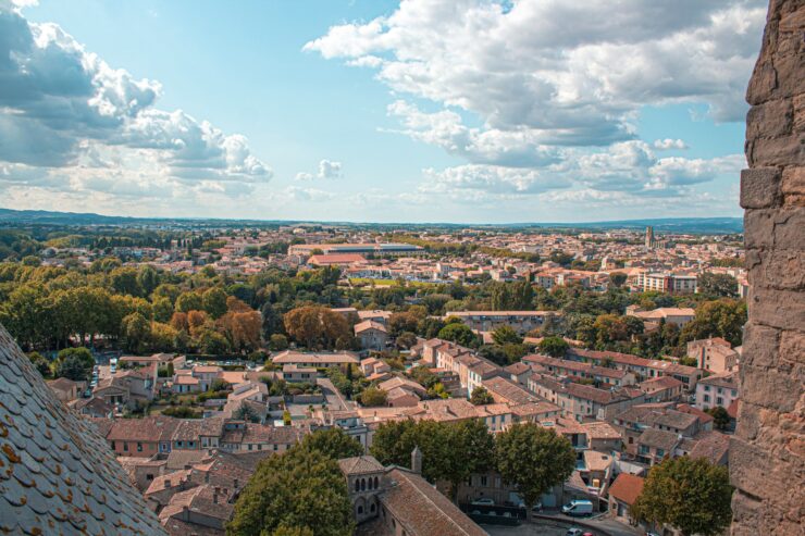 Vue Sur Nimes