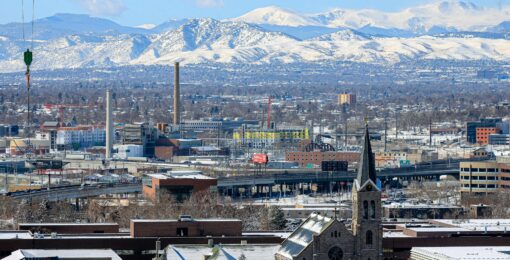 Denver Landscape View Montain