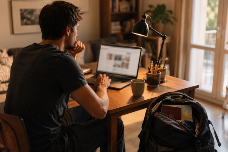 Digital Nomade Avec Son Pc