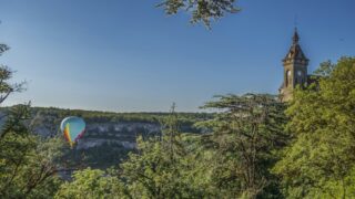 Montgolfiere Paysage