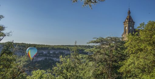 Montgolfiere Paysage