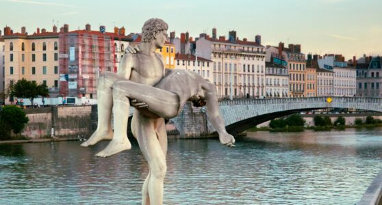 Statue Lyon