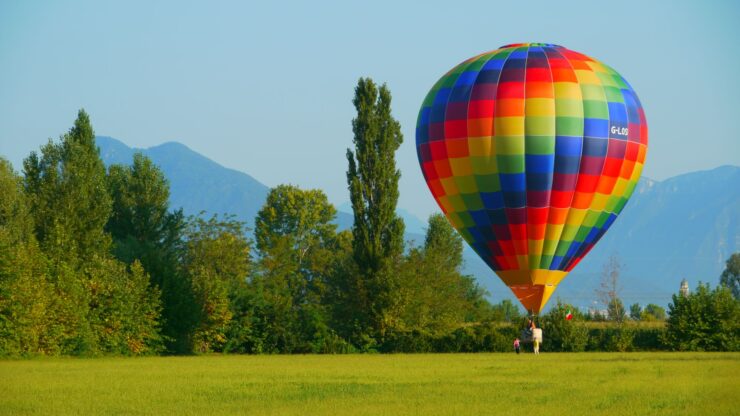 Atterissage Montgolfiere