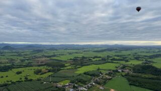 Montgolfiere Paysage En France